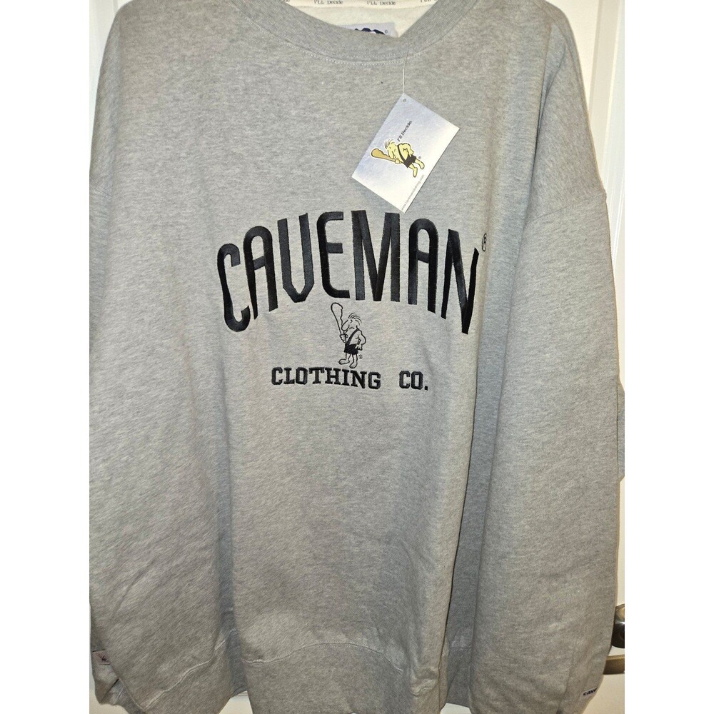 Caveman Sweatshirt  XL NEW